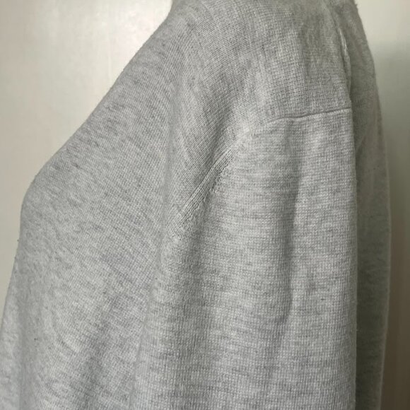 Banana Republic Gray Long Sleeve Open Front Cardigan Sweater Size Medium - Picture 6 of 15